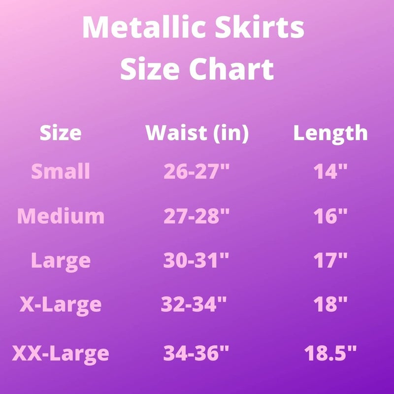 HDE Women's Solid Color Metallic Flared Pleated Club Skater Skirt Hot Pink - M - Image 3